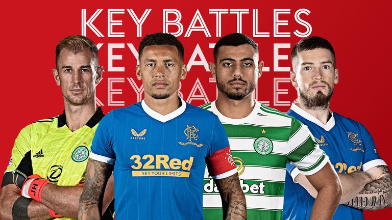 Rangers vs Celtic - key battles