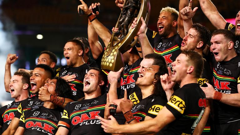 Penrith are the reigning NRL champions