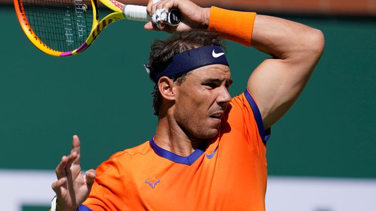 Rafael Nadal out for up to six weeks with rib injury as French Open  build-up dented | Tennis News | Sky Sports