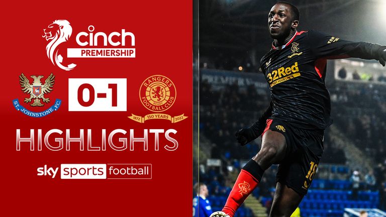 St Johnstone vs Rangers 
