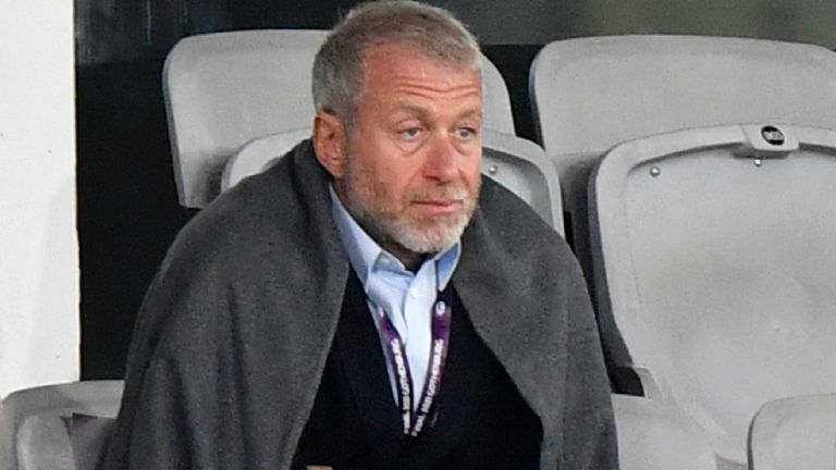 Roman Abramovich during the UEFA Women's Champions League final between Chelsea and Barcelona