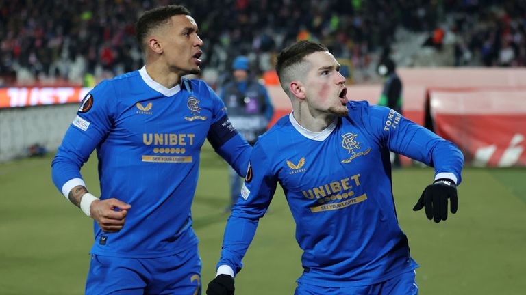 Ryan Kent&#39;s goal secured Rangers&#39; progress