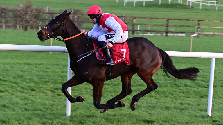 Sandor Clegane and Barry O'Neill winning for trainer Paul Nolan at Punchestown.
