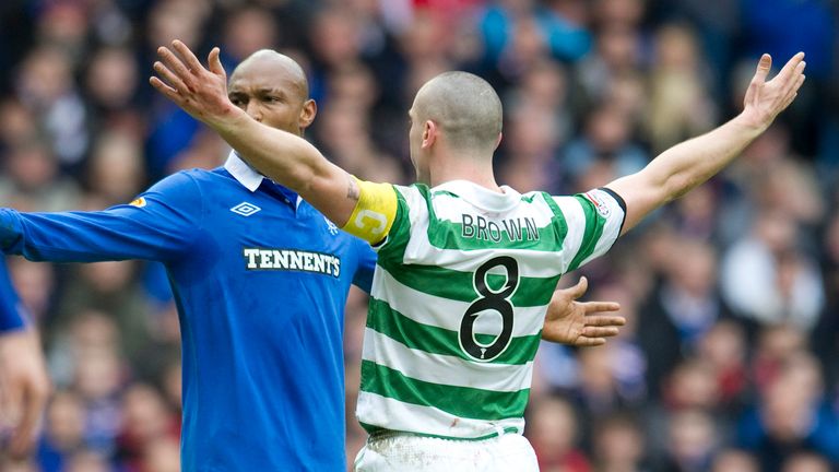 Scott Brown played in 43 Old Firm games