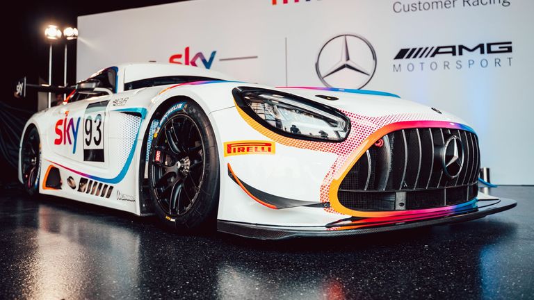 Sky Tempesta Racing has switched to the Mercedes AMG GT3 for the 2022 season