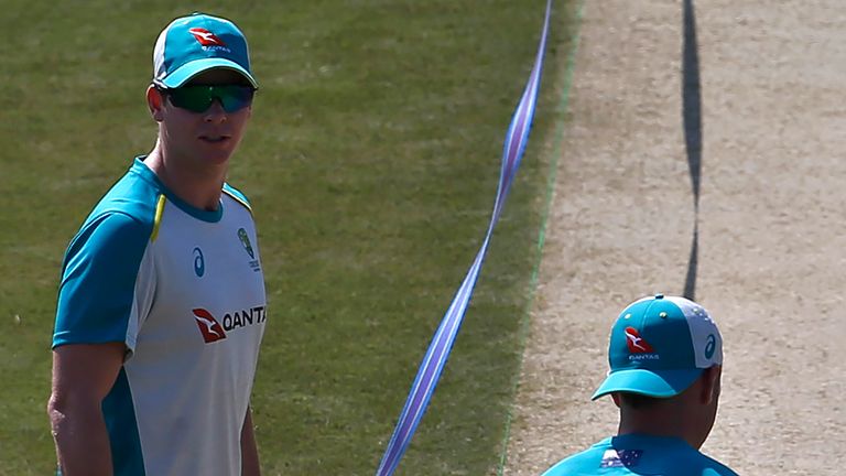 Steve Smith, left, is expected to return to action for Australia in their Test series against Pakistan