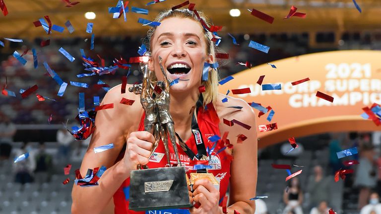 Suncorp Super Netball will be shown live on Sky Sports 