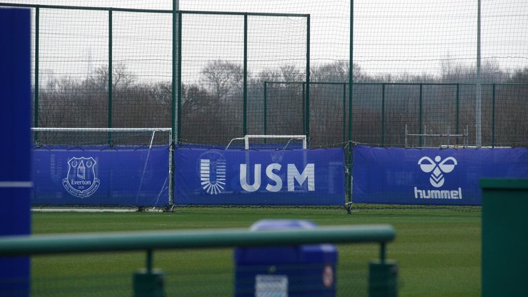USM, owned by Alisher Usmanov, has sponsored Everton's training ground since 2017 until ties were severed this week