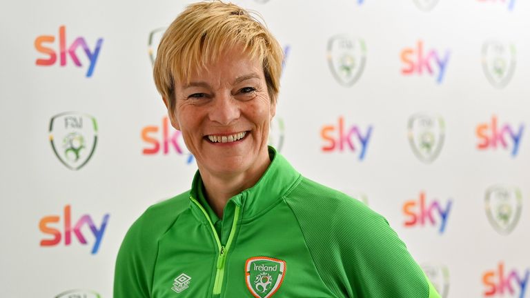 Republic of Ireland women...s national team manager Vera Pauw at the launch of Sky WNT Fund... to support Women...s National Team players off the pitch. The ...Sky WNT Fund... will award a minimum of ...25,000 this year, to assist five Women...s National Team players with their academic studies and career development off the pitch