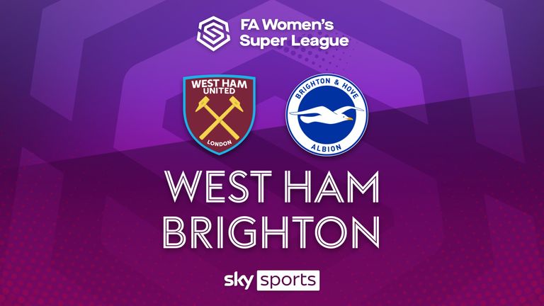 WSL: West Ham v Brighton