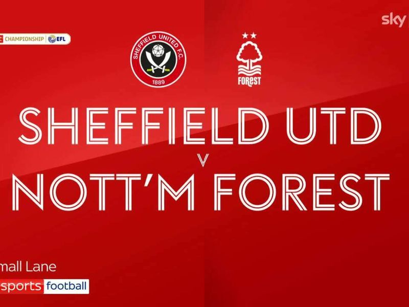 EFL Championship playoffs 2021/22: Sheffield United vs Nottingham Forest -  data viz, stats and insights