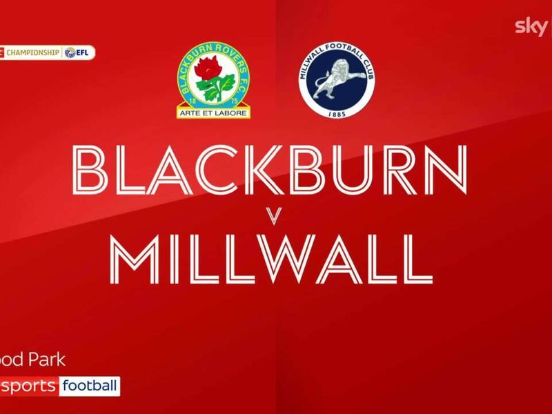 Millwall FC - Millwall defeated by Blackburn Rovers