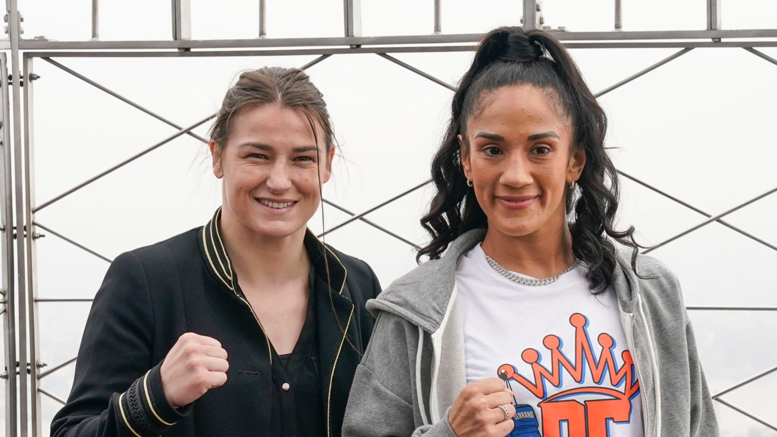 Katie Taylor vs Amanda Serrano Taylor says winner will need heart and grit in undisputed clash at Madison Square Garden Boxing News Sky Sports