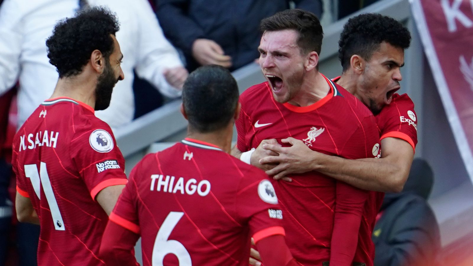 Liverpool 2-0 Everton: Andy Robertson And Divock Origi Goals Maintain ...