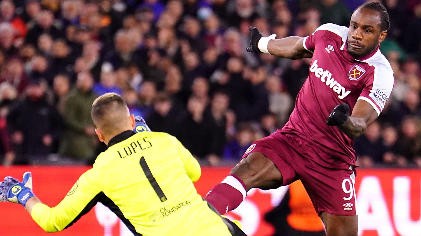 Mikhail Antonio: West Ham est « bruyant » et « gagnant-gagnant » avant le quart de finale retour de la Ligue européenne contre Lyon |  nouvelles du football