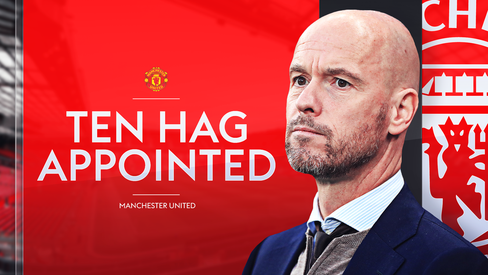 Erik ten Hag Manchester United appoint Ajax boss as new manager