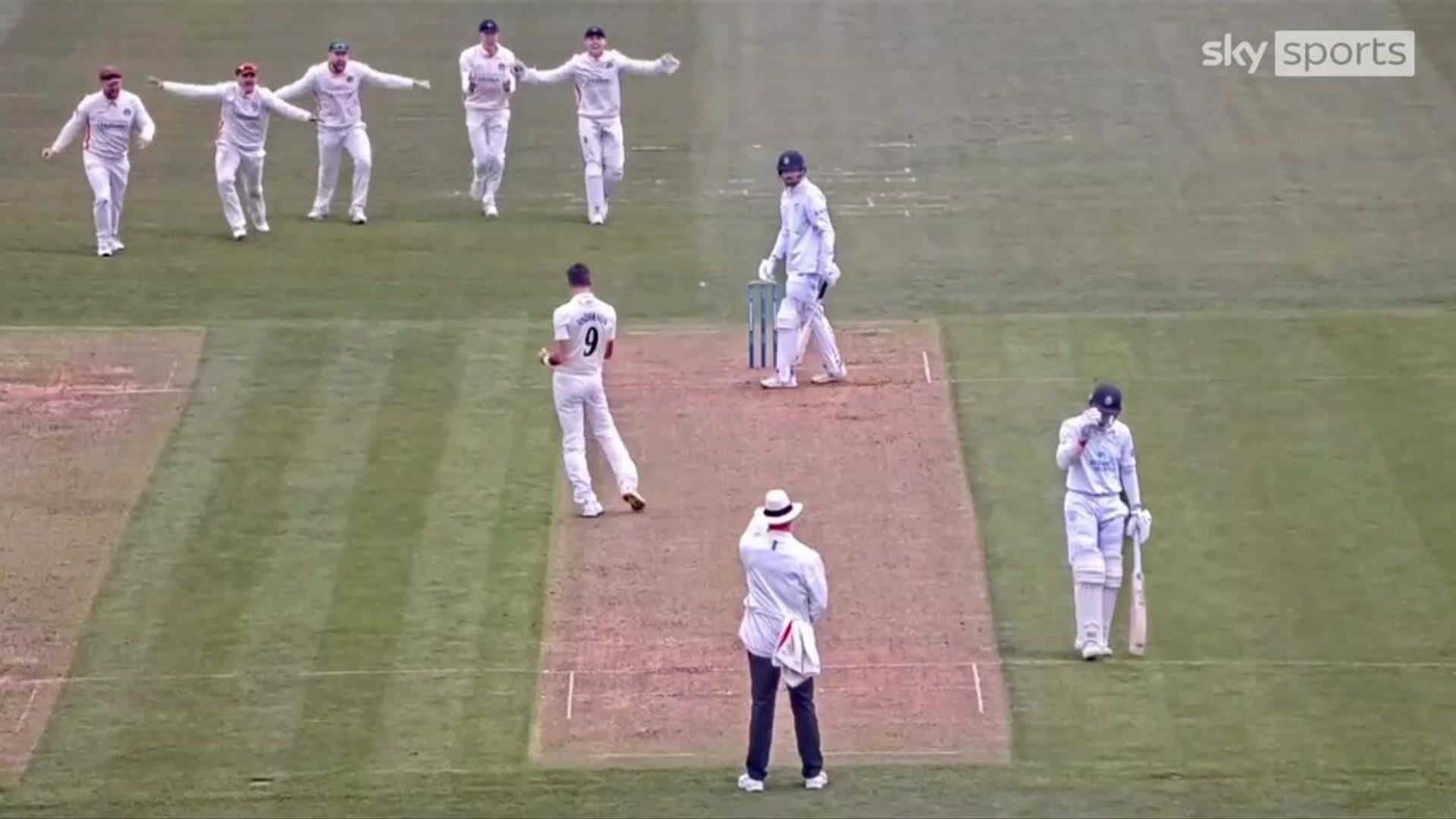 Anderson and Broad take County Championship wickets