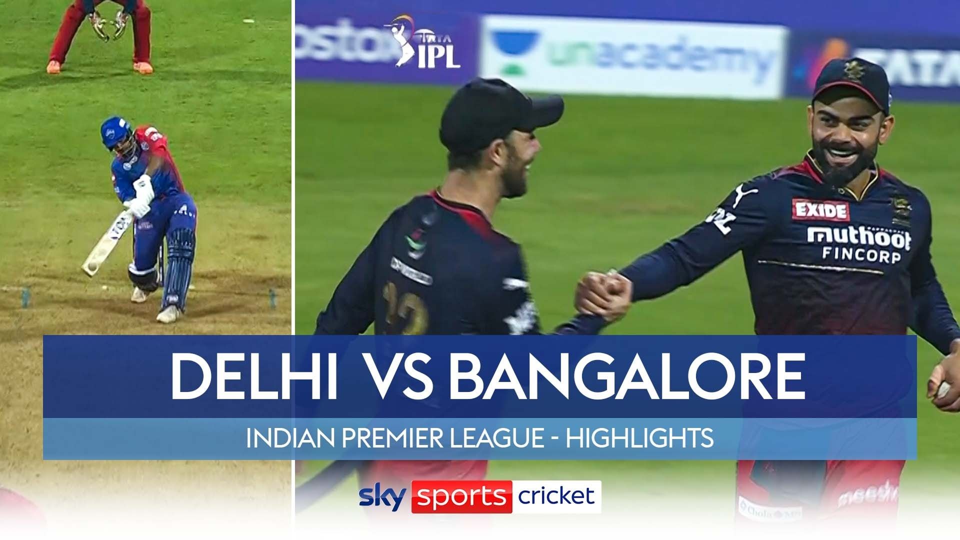 IPL Highlights: Delhi vs Bangalore