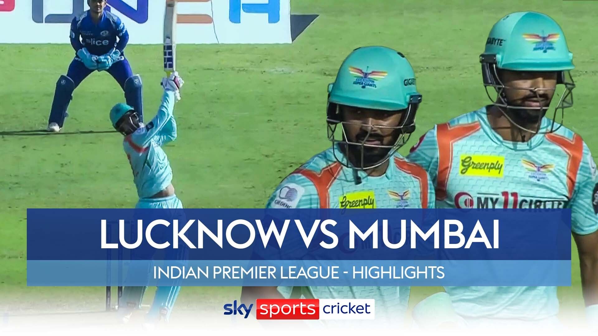 IPL Highlights: Lucknow vs Mumbai