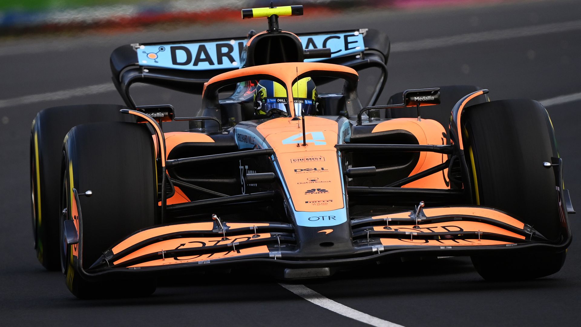 Norris fastest for McLaren before Qualy, both Aston Martins crash