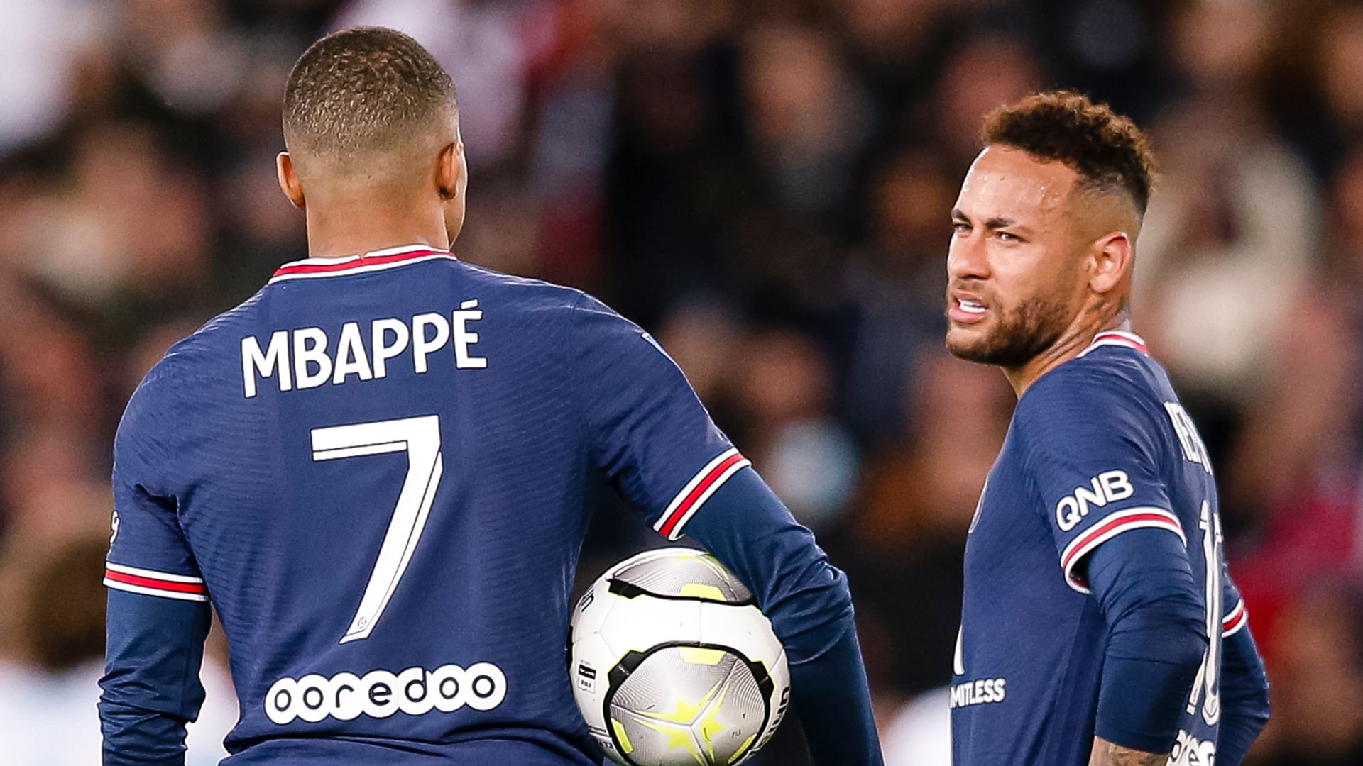 Mbappe downplays feud with 'hot and cold' Neymar