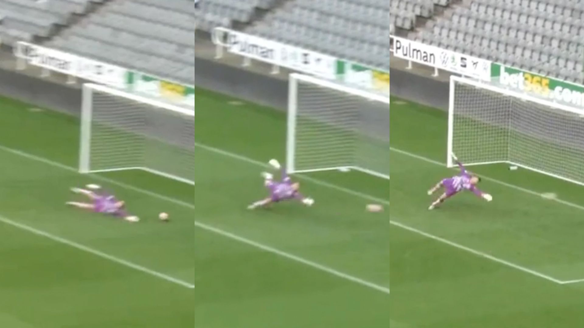 Saints youngster scores freakishly identical hat-trick of goals