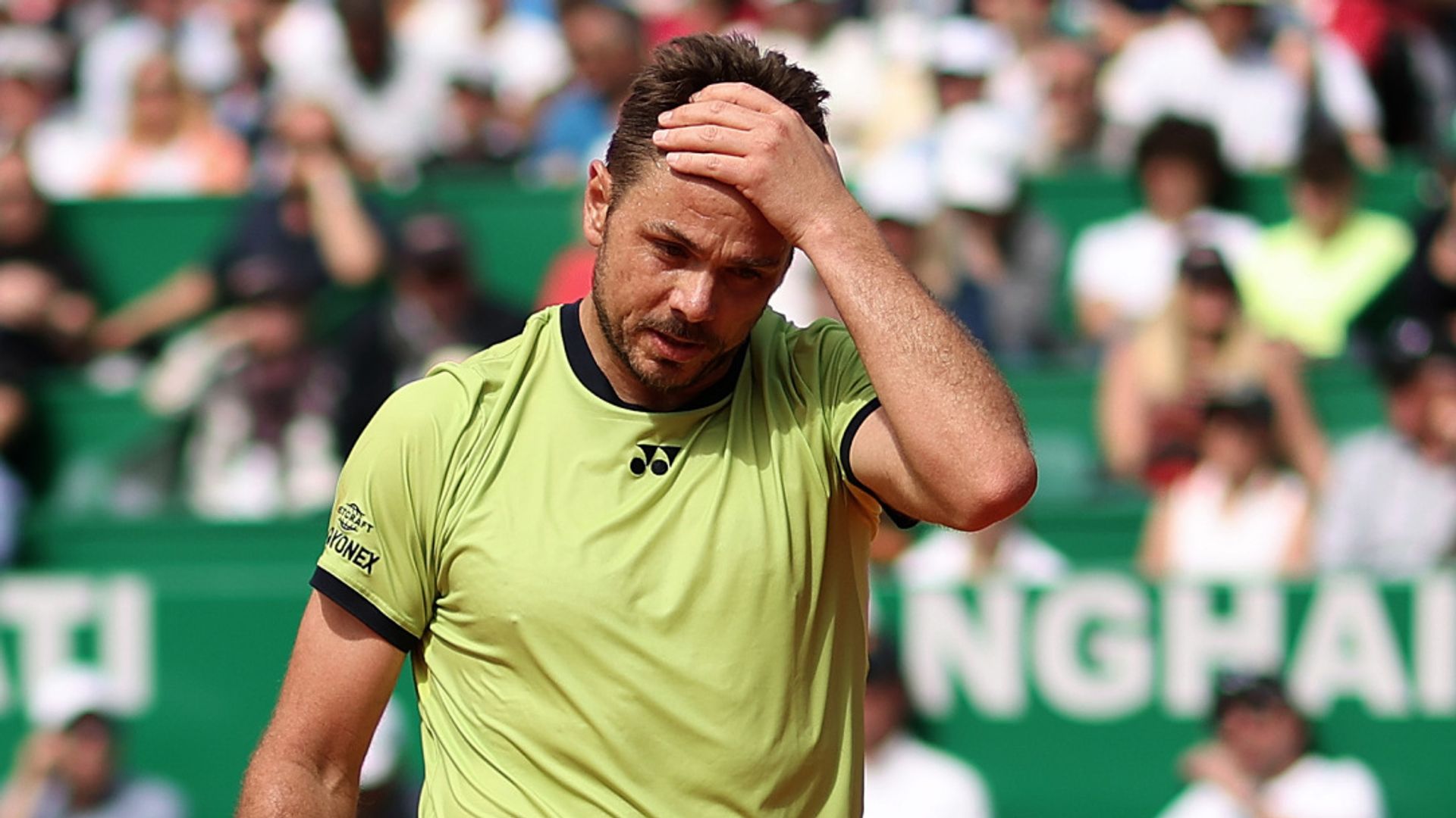 Wawrinka beaten on tour return in Monte Carlo