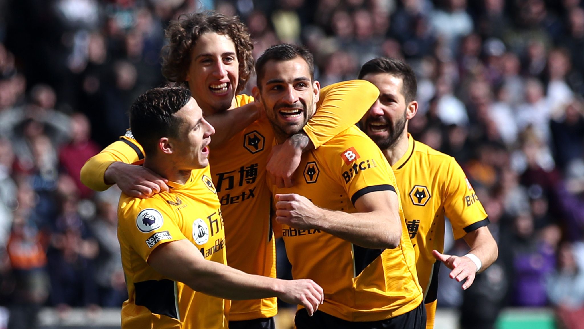 Wolves 2-1 Aston Villa: Hosts Hold Off Rivals To Move Up To Seventh In  Premier League And Boost European Hopes | Football News | Sky Sports