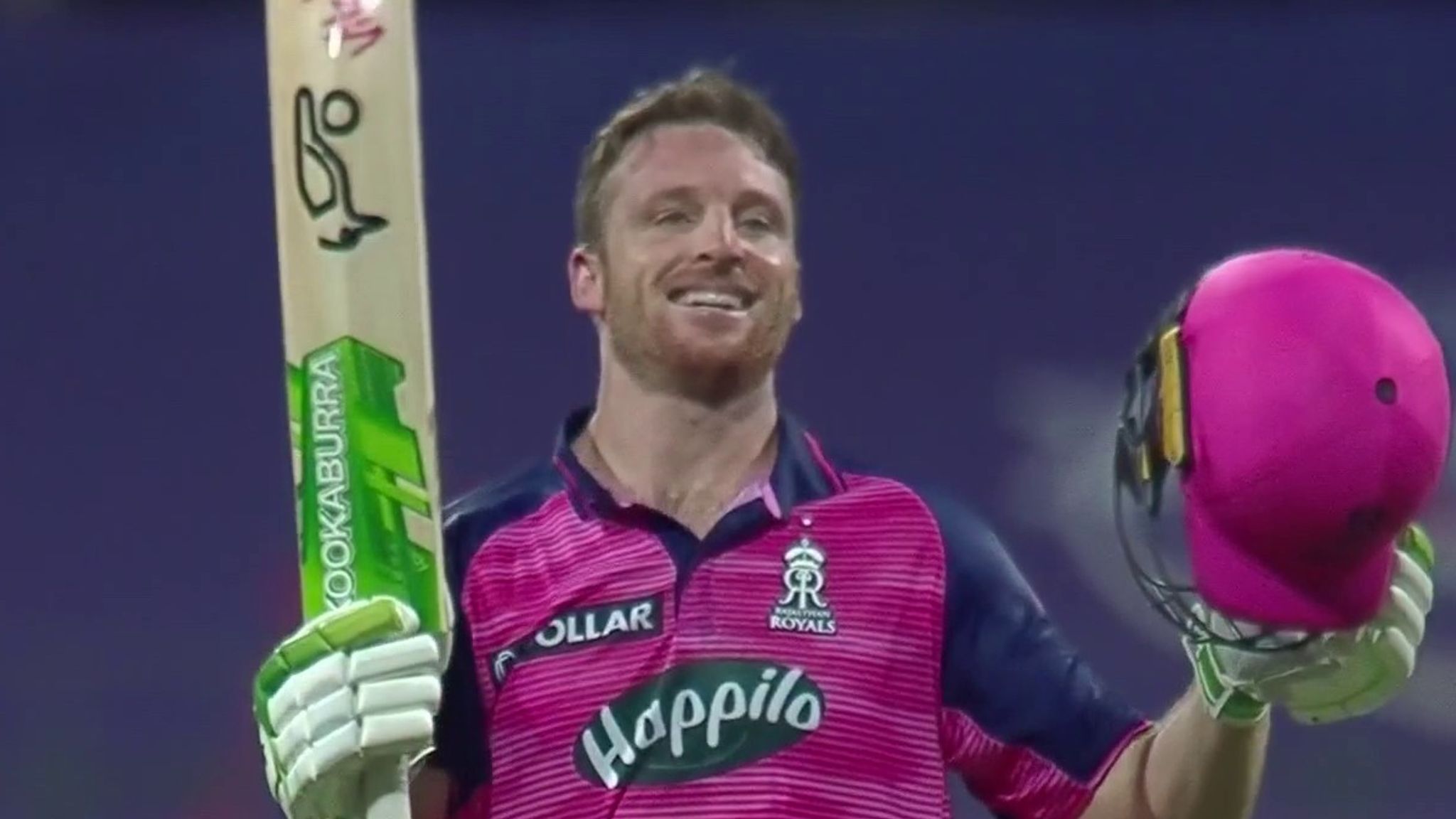 Jos Buttler smashes third hundred of 2022 IPL as Rajasthan Royals win to top the table Cricket News Sky Sports