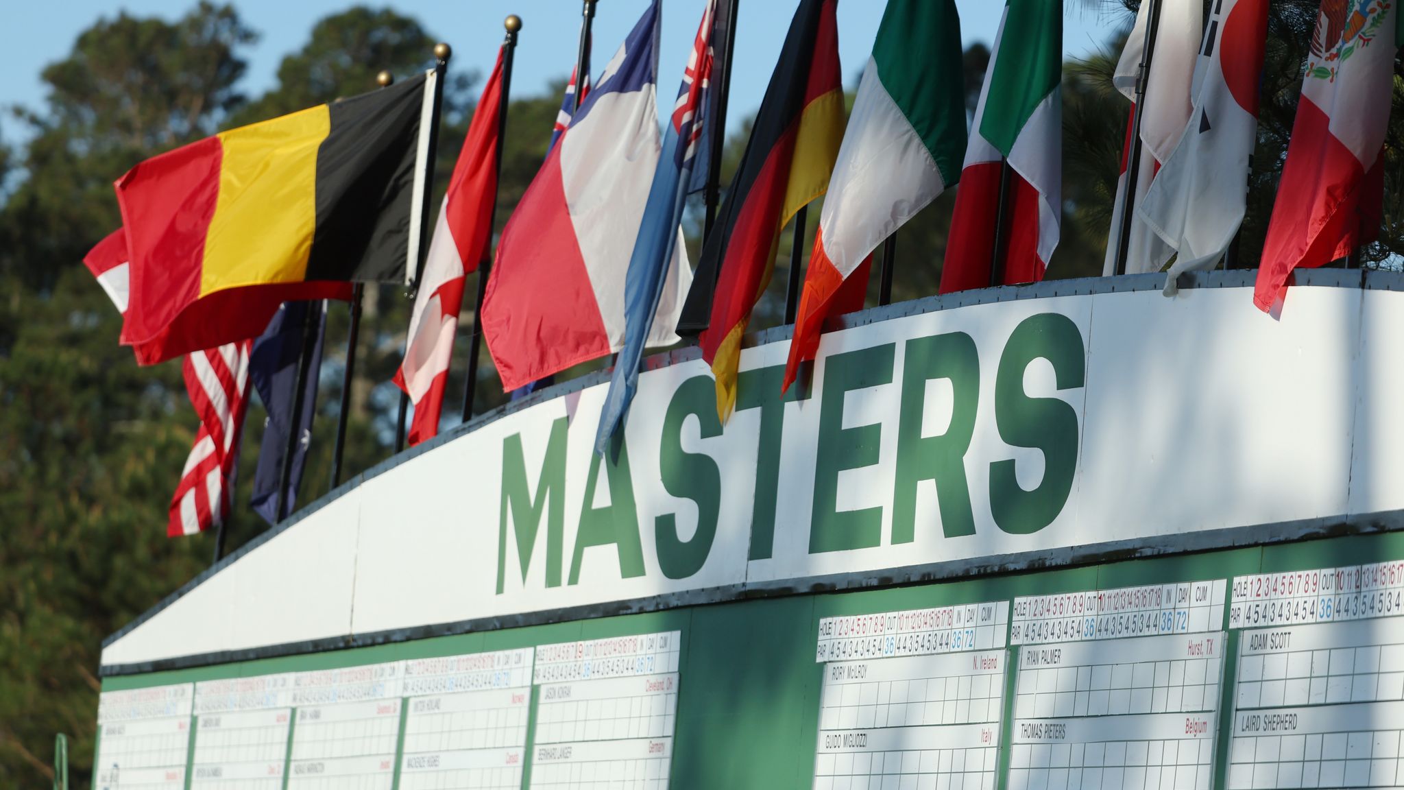 The Masters Final leaderboard Golf News Sky Sports