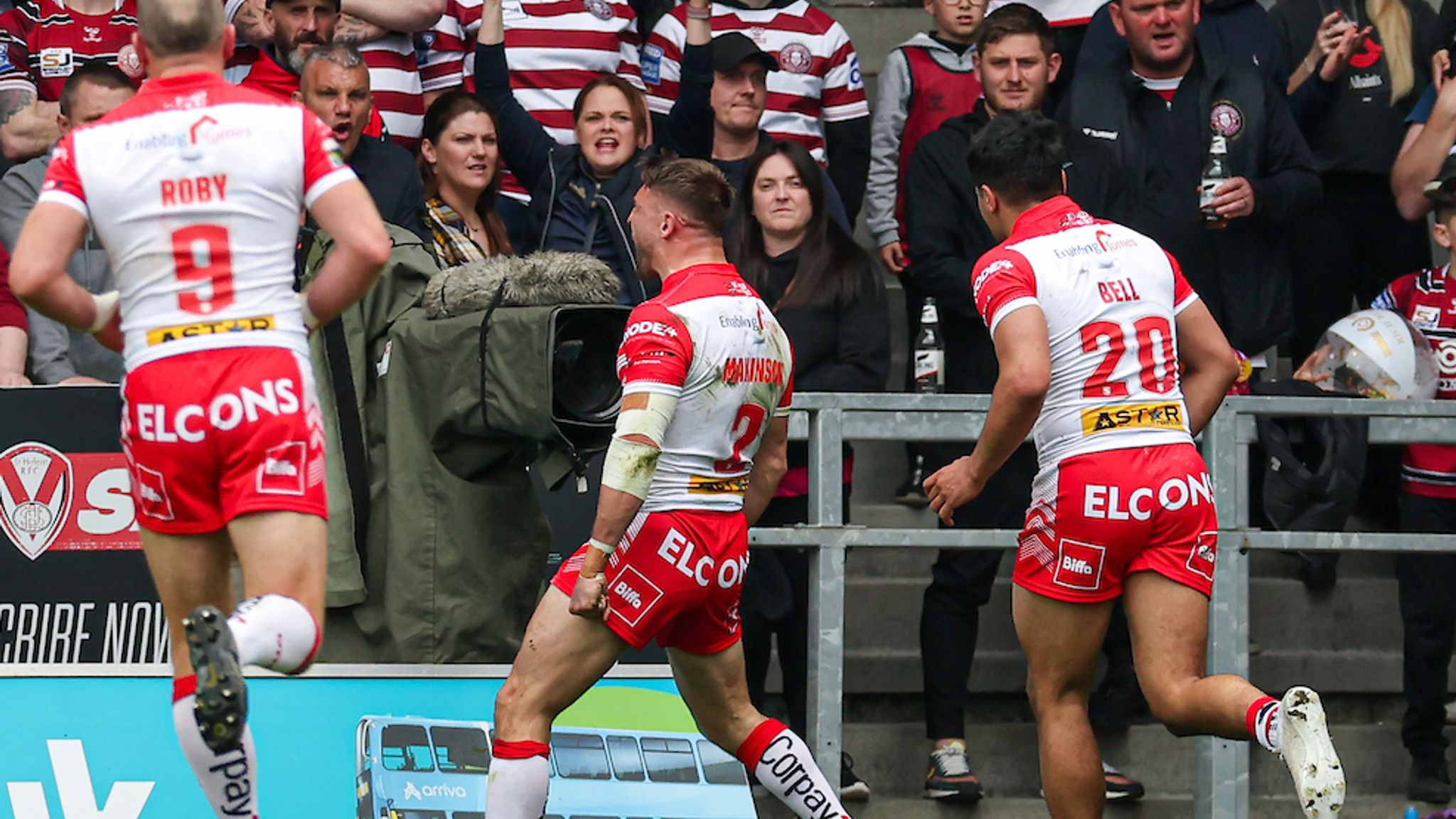 St Helens 22-4 Wigan Saints silence Warriors in dramatic derby clash Rugby League News Sky Sports