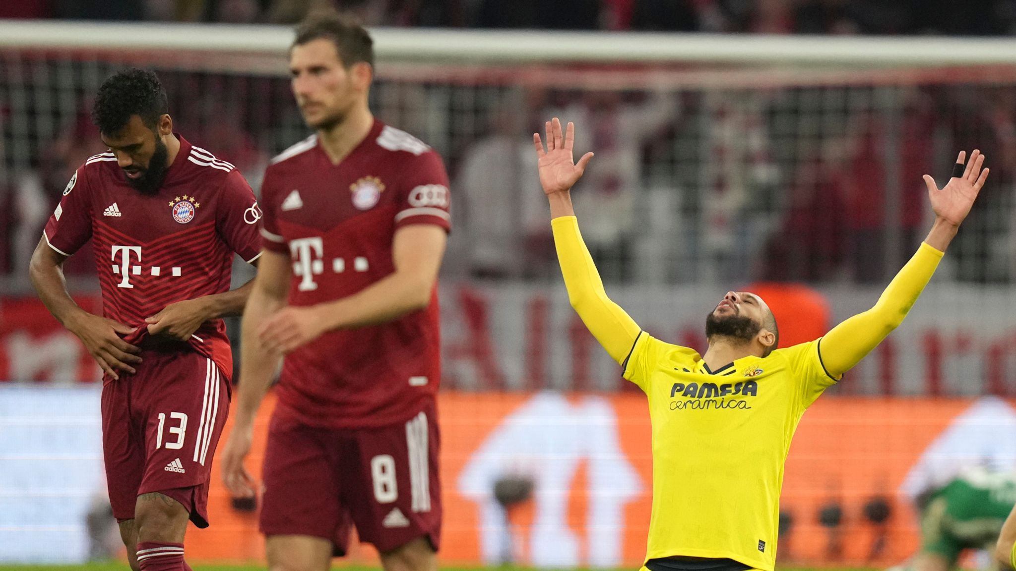 Bayern Munich 1-1 Villarreal (agg 1-2) Samuel Chukwuezes late strike sends underdogs into semi-final Football News Sky Sports