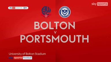 Bolton 1-1 Portsmouth 