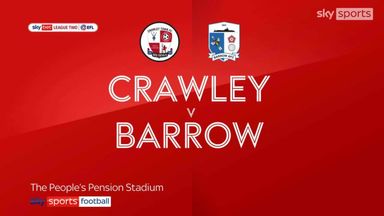 Crawley 1-0 Barrow