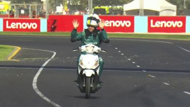 Vettel fined for moped ride around Australian GP track