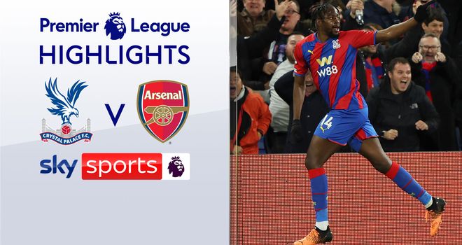 Crystal Palace 3-0 Arsenal: Gunners stunned at Selhurst Park and miss  chance to go fourth | Football News | Sky Sports
