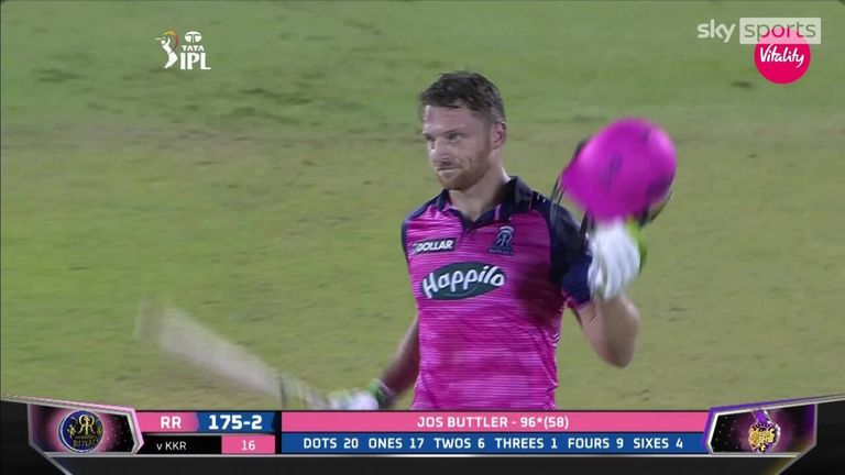 Jos Buttler Smashes Scintillating Century For Royals In Ipl Video Watch Tv Show Sky Sports