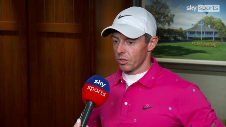 Rory McIlroy remains in Grand Slam contention after successive 73s at Augusta National.