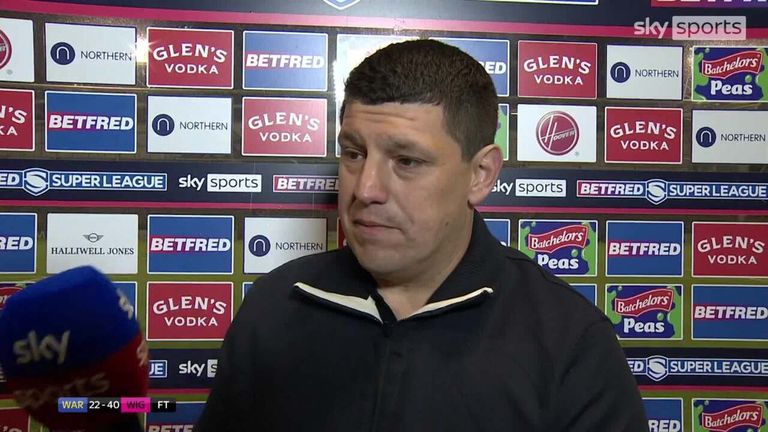 Wigan head coach Matt Peet was satisfied with their performance after they comfortably defeated Warrington