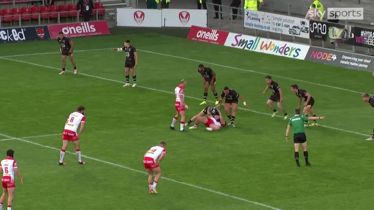 Highlights of St Helens vs Salford Red Devils in Super League
