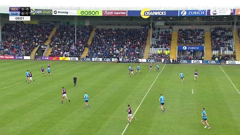 Fenton put on a masterclass in the first-half