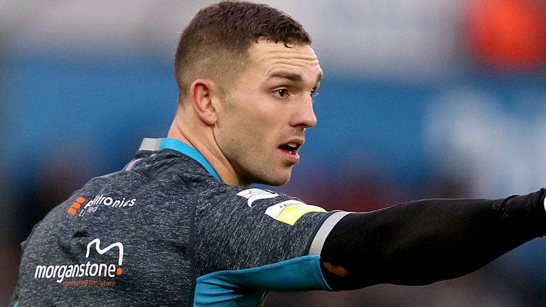 Wales wing George North set to make return from injury for Ospreys