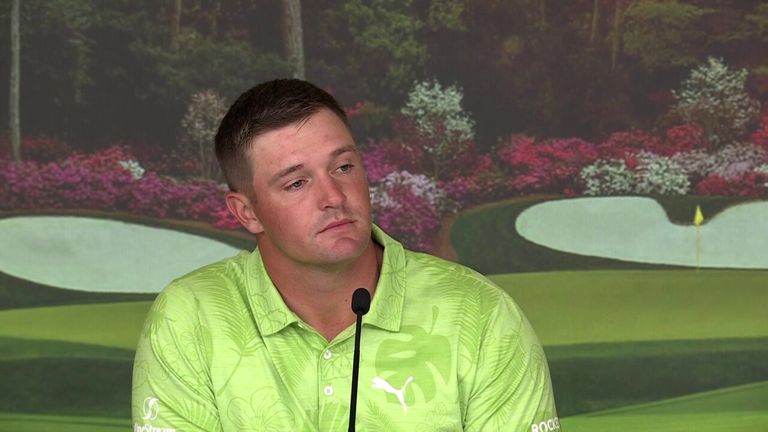 Bryson DeChambeau explains why he is not fully fit ahead of the Masters, as well as revealing he has had no contact with Phil Mickelson