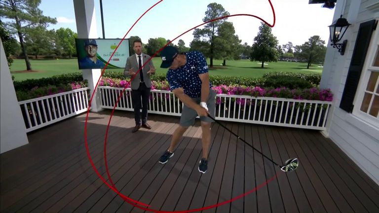 Nick Dougherty analyses Bryson DeChambeau's incredible swing and highlights the reasons why he is able to produce so much power.