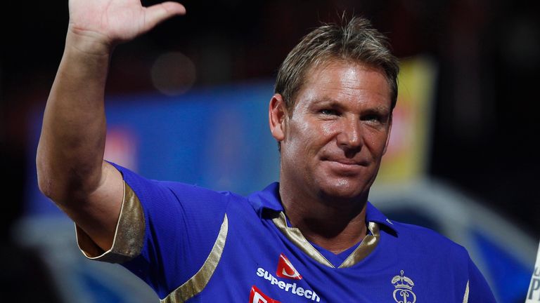 Shane Warne, Rajasthan Royals (Associated Press)