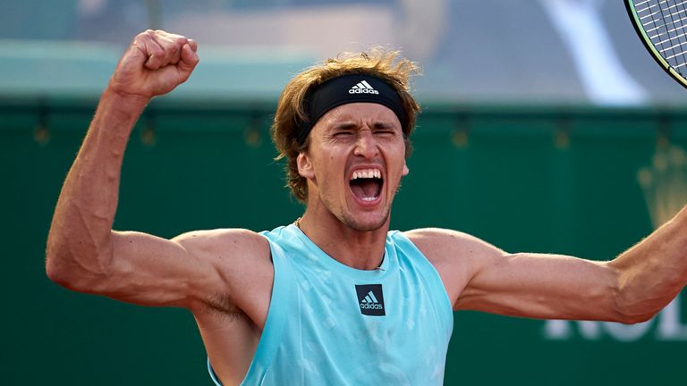 Alexander Zverev came back from one set down to beat Jannik Sinner and reach the Monte Carlo Masters semi-finals