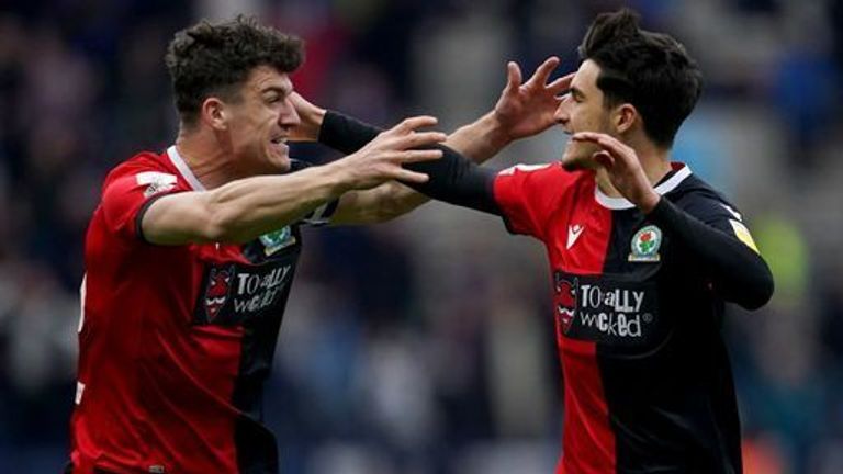 Blackburn climbed to seventh after their dominant 4-1 win away at Preston in the Lancashire derby