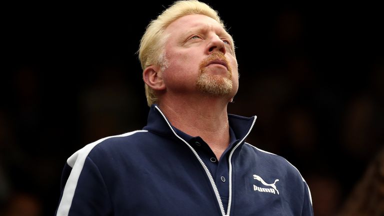 Becker worked as coach for current men's world No 1 Novak Djokovic for three years 