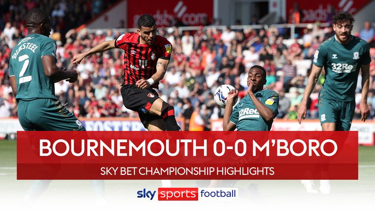 Bournemouth 0-0 Middlesbrough