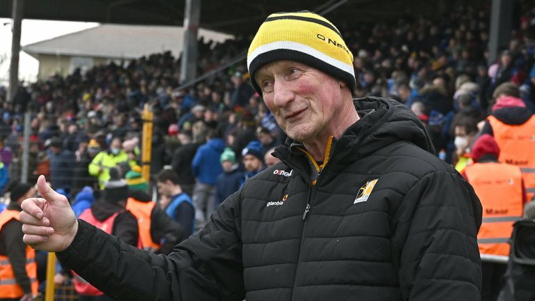 20 March 2022; Kilkenny manager Brian Cody after the Allianz Hurling League Division 1 Group B match between Kilkenny and Waterford at UMPC Nowlan Park in Kilkenny. Photo by Ray McManus/Sportsfile